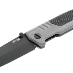 Couteau pliant Walther PDP Tanto Folder coloris Tungsten Grey