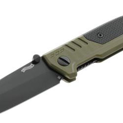 Couteau pliant Walther PDP Tanto Folder OD Green