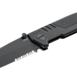 Couteau pliant Walther PDP Steel Frame Tanto Black