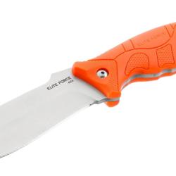Couteau droit Elite Force EF710 orange