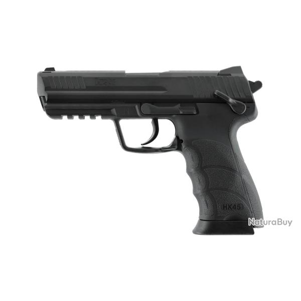 Pistolet CO2 Heckler & Koch HK45 Black calibre 4,5 mm BB