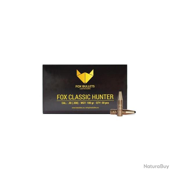 Ogives sans plomb Fox Bullets Classic Hunter .308 180 gr - bo�te de 50