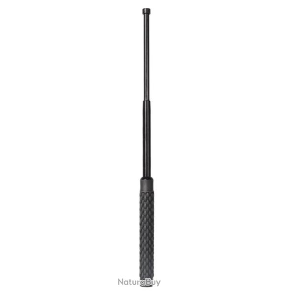 Matraque t�lescopique Clovx 21 pouces en acier tremp� avec �tui et poign�e caoutchouc