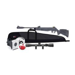 Pack carabine &agrave; plombs R-Force Target GP avec lunette 3-9x40, 500 plombs, fourreau, 100 cibles et po