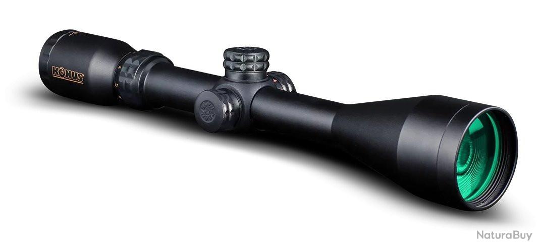 Retiqule Lunette de visée Konus KonusPro 3-9x50 réticule gravé 30/30 lumineux ...