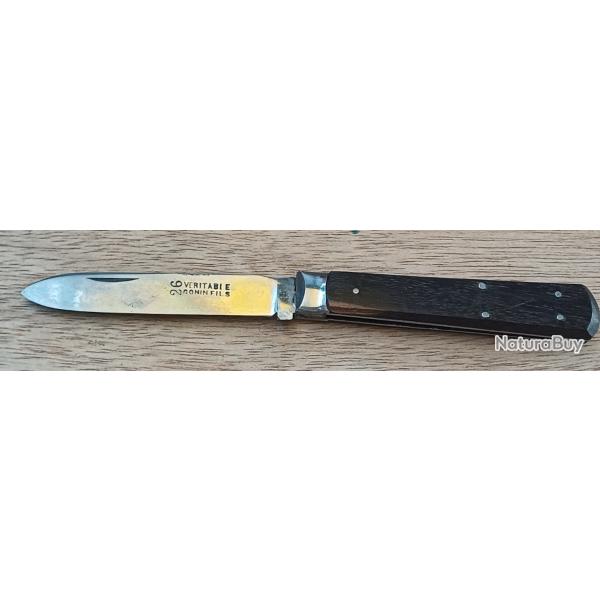 Ancien Couteau PRADEL 9,5 cm - V�ritable GONIN FILS (Thiers) - �tat M�canique Parfait