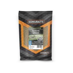 PELLETS SONUBAITS MARINE GREEN STIKI METHOD 2,00MM
