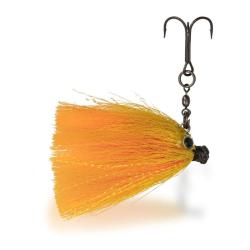 LEURRE SOURIS PLOMBE ZEBCO MOUSE JIG HEAD 6 CM - 10 G RED YELLOW