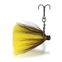 LEURRE SOURIS PLOMBE ZEBCO MOUSE JIG HEAD 6 CM - 10 G BLACK & GOLD