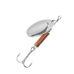 CUILLER TOURNANTE ZEBCO DEMONIC SPINNER SILVER 2
