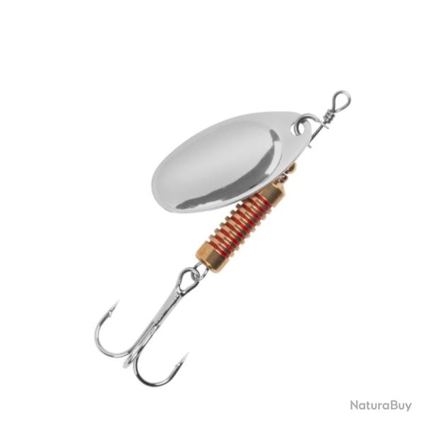 CUILLER TOURNANTE ZEBCO DEMONIC SPINNER SILVER 3