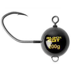 TETE PLOMBEE BLACK CAT MEGA FIREBALL BLACK DG 8/0 - 150 G