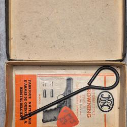 Notice + bo&icirc;te + baguette pour Browning 1910