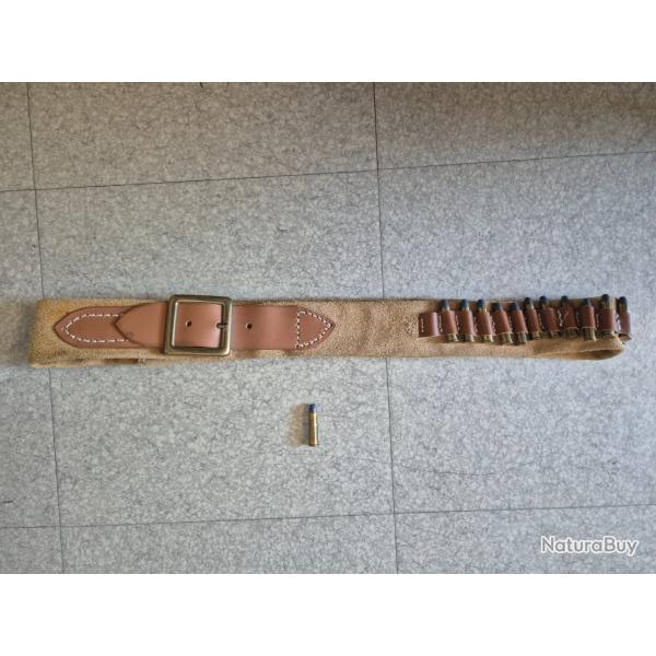 Cartouchiere cuir 32-20 ou autre