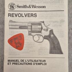 Notice revolver Smith&Wesson en fran&ccedil;ais