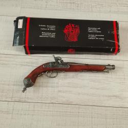 r&eacute;plique pistolet &agrave; percussion Denix mod&egrave;le Brescia 1825