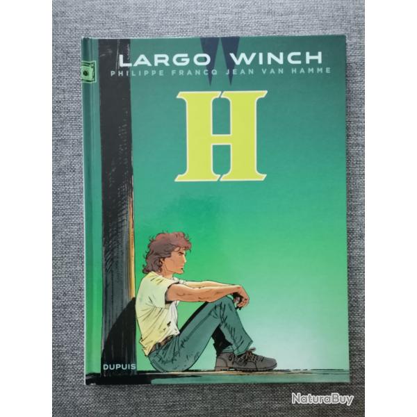 BD Largo Winch H par Philippe Francq et Jean Van Hamme Dupuis