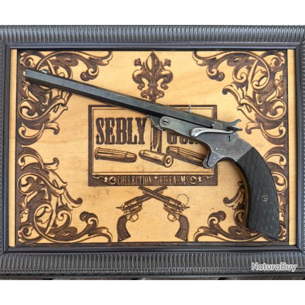 Beau Pistolet de salon .22 , A. Jansen sous Brevet Auguste Francotte