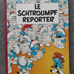 BD Le Schtroumpf Reporter no 22 de Peyo chez Le Lombard neuve