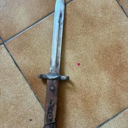 BA&Iuml;ONNETTE italienne 1891 (ou M38) pour carabine Carcano M91/38