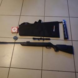 Pack carabine Elite Airgun Bravo - 4.5mm (19.9 joules)