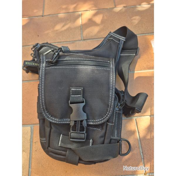 Saccoche multi poches Vega Holster 2B31, port bandouli�re ceinture cuisse.