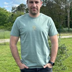 Tee-Shirt Tordo coloris vert 100% Coton Bio