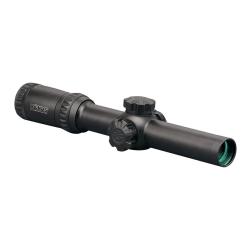 Lunette de vis&eacute;e Konus KonusPro M-30 1-4x24 r&eacute;ticule grav&eacute; Circle Dot lumineux rouge et bleu