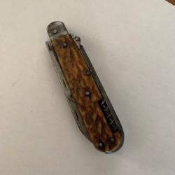 Rare et ancien couteau de poche multifonctions