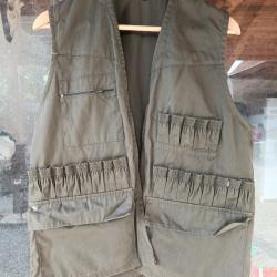 Veste sans manche chasse