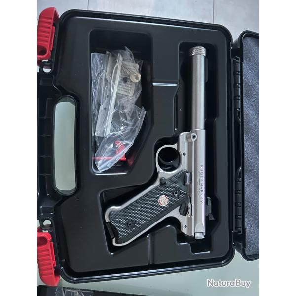 Ruger Mark 4 target inox