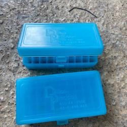 Lot de 2 bo&icirc;tes Dillon Pr&eacute;cision .45-41&44 MAG