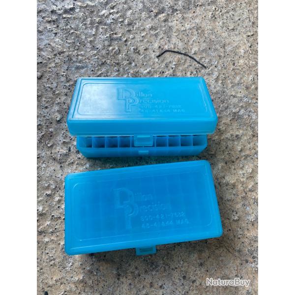 Lot de 2 bo�tes Dillon Pr�cision .45-41&44 MAG