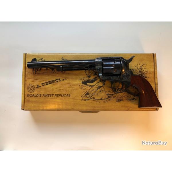 REVOLVER 1873 SAA CATTLEMAN NEW MODEL 45COLT 7"1/2 UBERTI