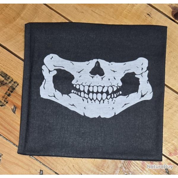 Tour de cou tubulaire skull airsoft squelette