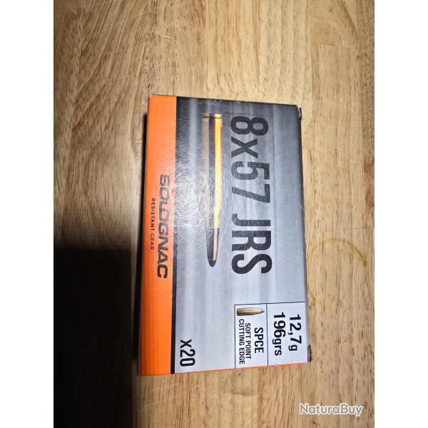 munitions 8x57 JRS solognac neuf