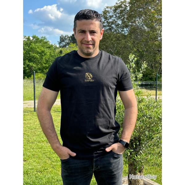 Tee-Shirt Tordo coloris NOIR 100% Coton Bio