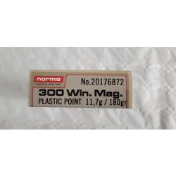 Balles 300 Win Mag Norna Pointe plastique