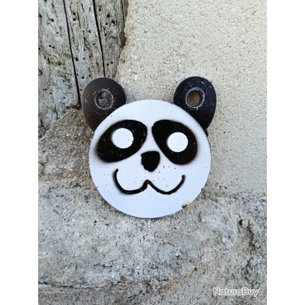 GONG METAL HARDOX TETE DESSIN PANDA  DIAMETRE 9CM