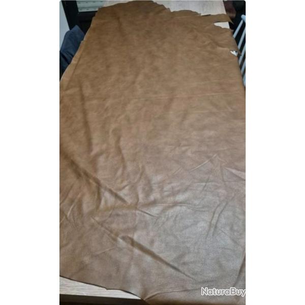 Chute de cuir loisirs cr�atifs couture cuir peau vachette morceau de cuir