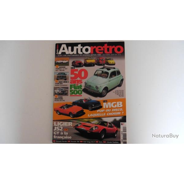 Revue Automobile Autoretro ann�e 2007
