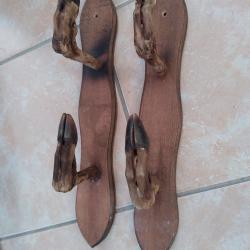 Porte fusil deux armes