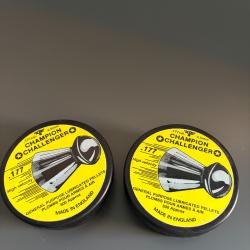 lot de 2 boites de plomb 4.5 177 cal