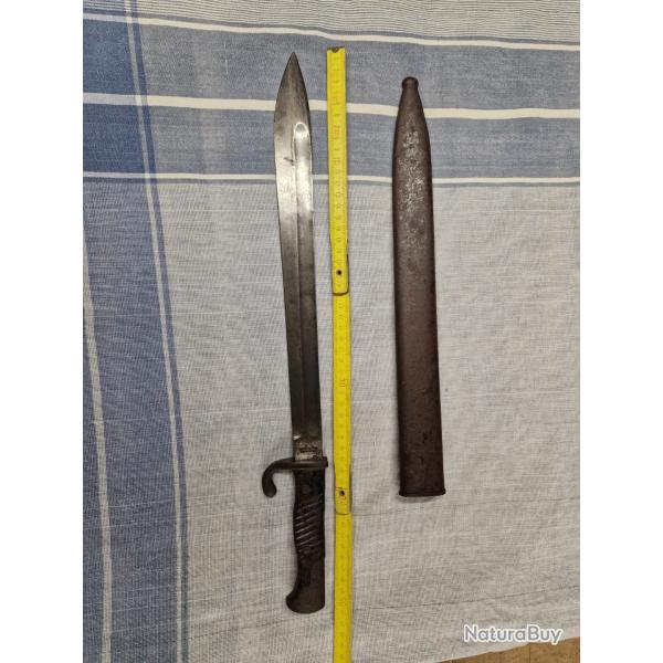 baionnette FIGHTEL&Sachs Schweineurt de 1916, pour fusil Gewehr 98