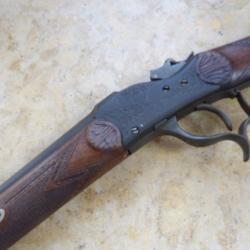 carabine type Martini Henry cal 12 cal 12 rebruni anciennement Rivolier p&egrave;re fils