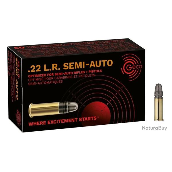 500 Munitions Geco Semi Auto Cal.22LR