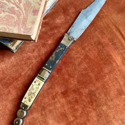 Couteau pliant ancien Beauvoir &agrave; Thiers 1900