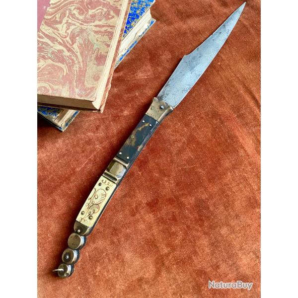 Couteau pliant ancien Beauvoir � Thiers 1900