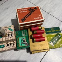 Lot munitions calibre 16