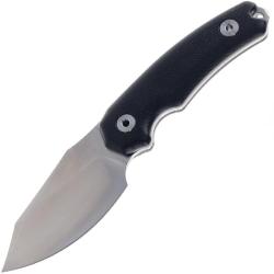 Couteau Fixe Kunwu Stiffy D Lame Acier Vanadis 4 Manche Micarta Noir &Eacute;tui Kydex KUNF706BK2